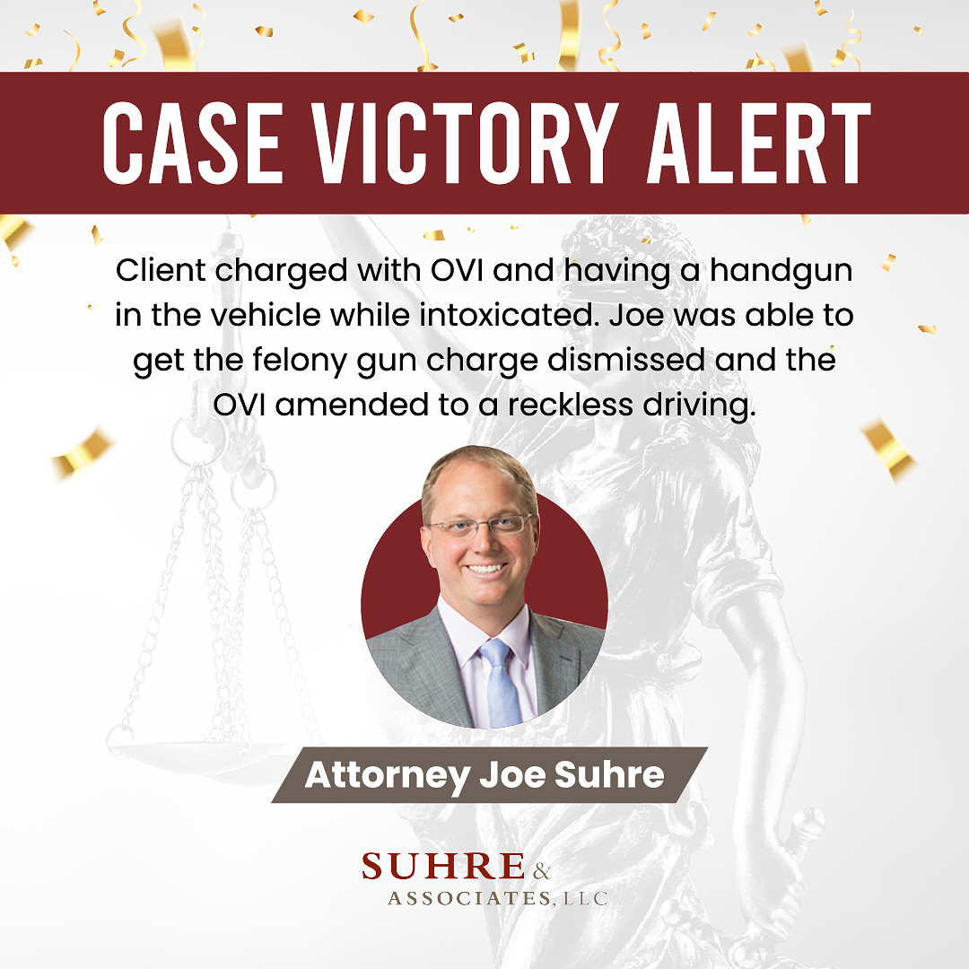 case victory - Joe suhre - Suhre & Associates DUI and Criminal Defense Lawyers